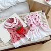 Lovely Strawberry Pet Outfit Fashion Small Pet Dress Eye Catching Pet Dress for Fashion Small Dogs and Cats