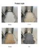 High-Grade Irregular Velvet Carpet: Cream Style for Bedroom, Living Room, or Bay Window