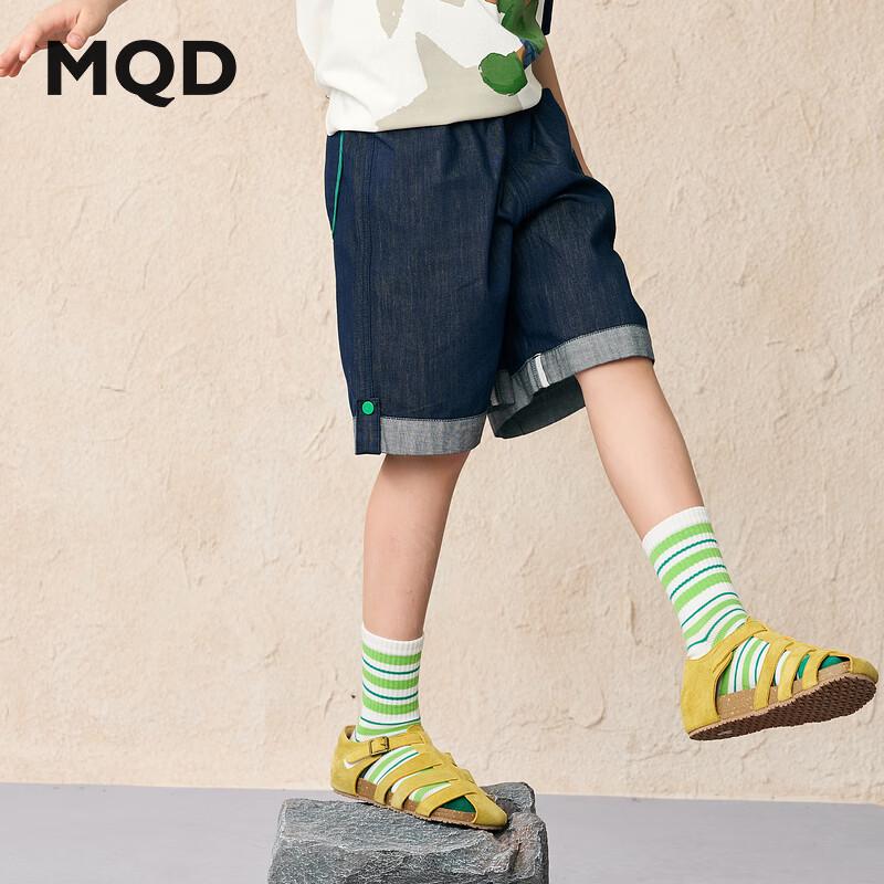 MQD Boys  Cartoon Pocket Denim Shorts 150cm