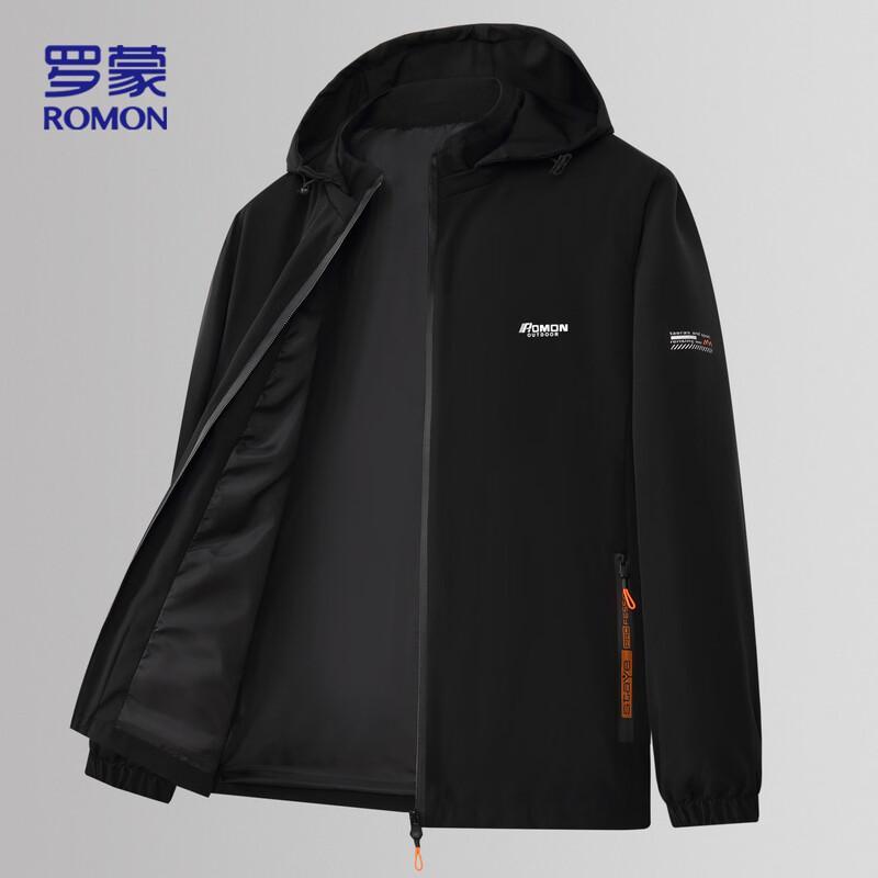 ROMON Men's Hooded Casual Jacket MK53