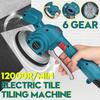 6 Geschwindigkeiten Fliesenverlegemaschine Saugheber Vibrator Einstellbares Wand- Bodenfliesen Verlege- Nivellierwerkzeug