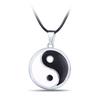 Creative Tai Chi Bagua Compass Titanium Steel Stainless Steel Necklace Bouncing Tide Accessories Pendant Sweater Chain Jewelry Chain