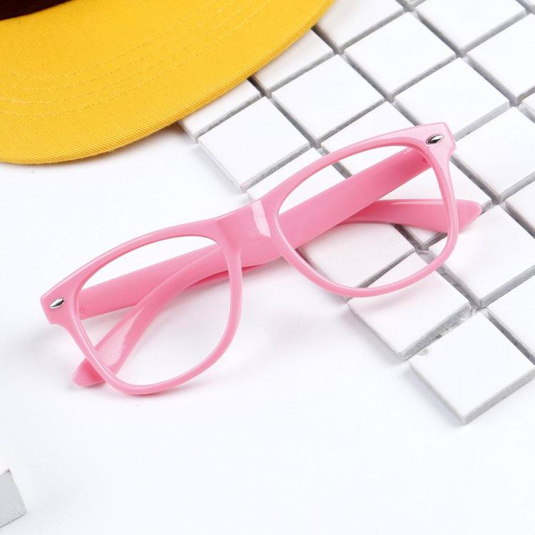 

«Оправа для дитячих окулярів у корейському стилі з декоративними рисовими цвяхами – модні окуляри для короткозорості для дітей» рожевий
