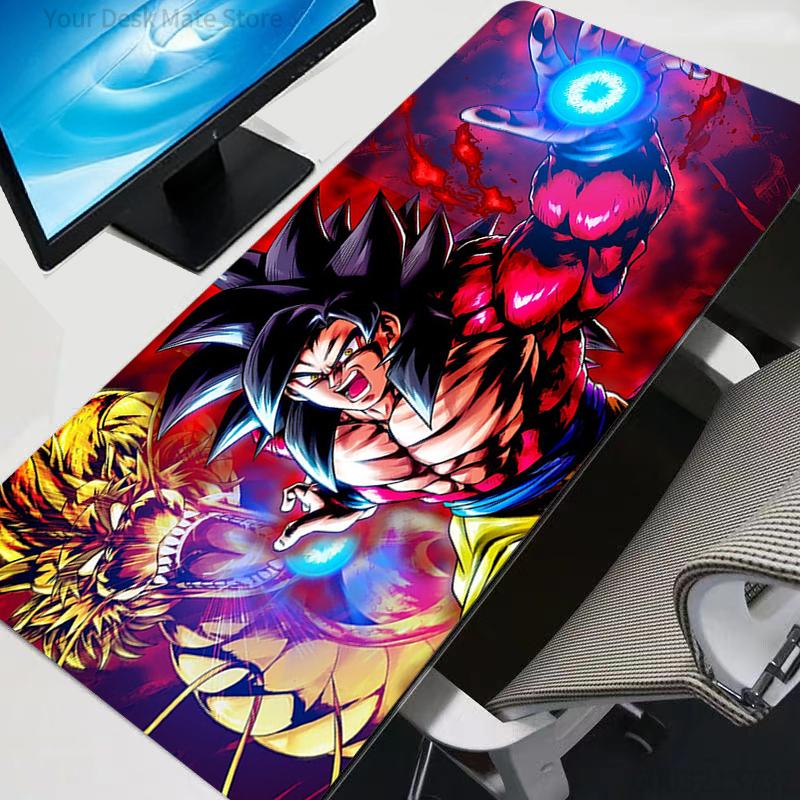 Mouse Pad Gamer PC Computer Dragon Balls Vegeta And Goku Anime Desk mat Keyboard Anime rug Gaming Accessories Mousepad Carpet