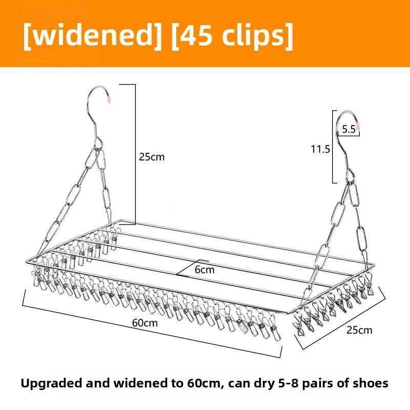 Stainless Steel Clothes Drying Rack For Home And Laundry Use