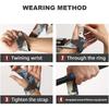 Adjustable Weightlifting Wrist Straps Non Slip Gym Fitness Lifting Strap Support Grip Band for Strength Training