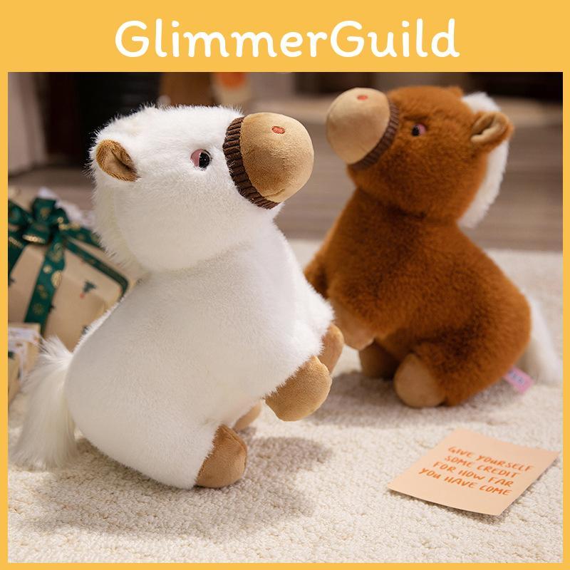 Dwarf Plush Horse Toy Cute Animal Cartoon Doll Kids Birthday Decoration Gift