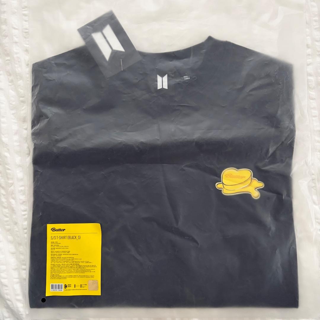 Unopened BTS Butter T-shirt Black Size S