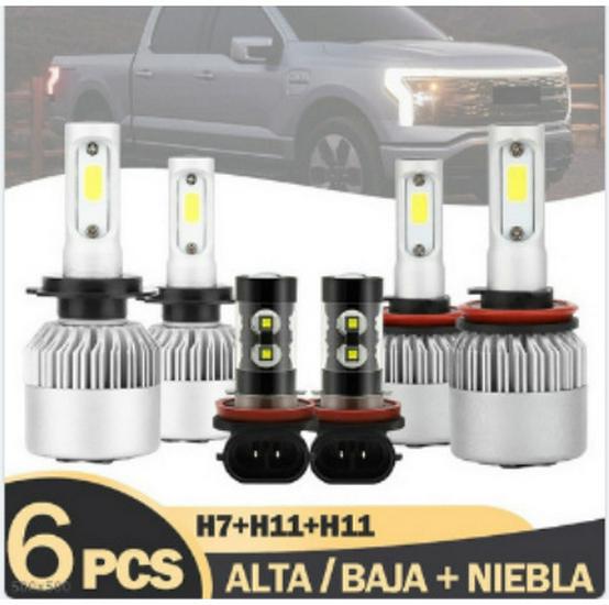 LED Scheinwerfer Kombi-Set: H11, H8, H9005, 9006, H4, H7, H13, 9007, 880, 881