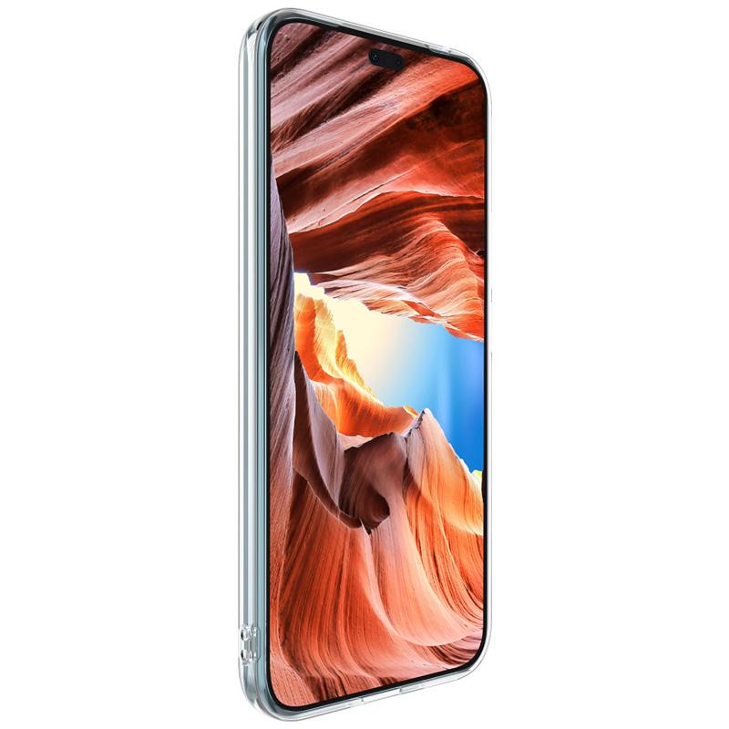 IMAK UX-5-serien for Honor 200 Lite-deksel Gjennomsiktig Myk TPU Slankt Telefondeksel