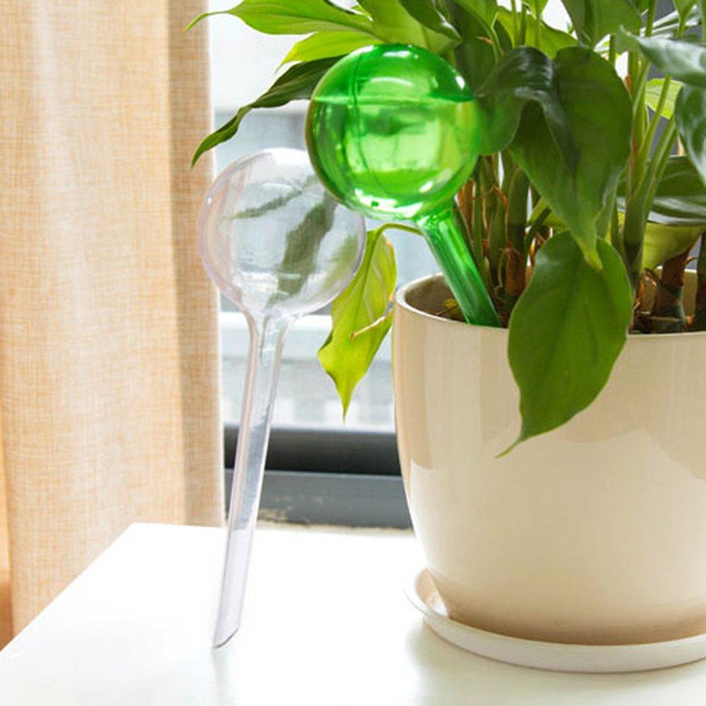 Appearancees Practical Design PVC Self-Watering System Imitation Glass Ball Plant Waterer Flowers Watering Device Ball Type Drip Appearancees Practical Design PVC Self-Watering System Imitation Glass Ball Plant Waterer Flowers Watering Device Ball Type Drip
