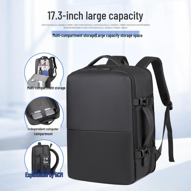 Li Shen Unisex Large Capacity School and Travel Backpack