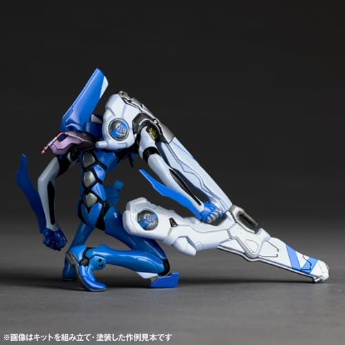 Kaiyodo ARTPLA SCULPTURE WORKS Evangelion Unit-01/Unit-02/Unit-00 Kai Interception Third New Tokyo City Non-scale Unpainted Plastic Model Kit AP052