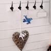 Retro Iron Small Airplane Model Ornaments Creative Iron Small Airplane Crafts Home Decorations