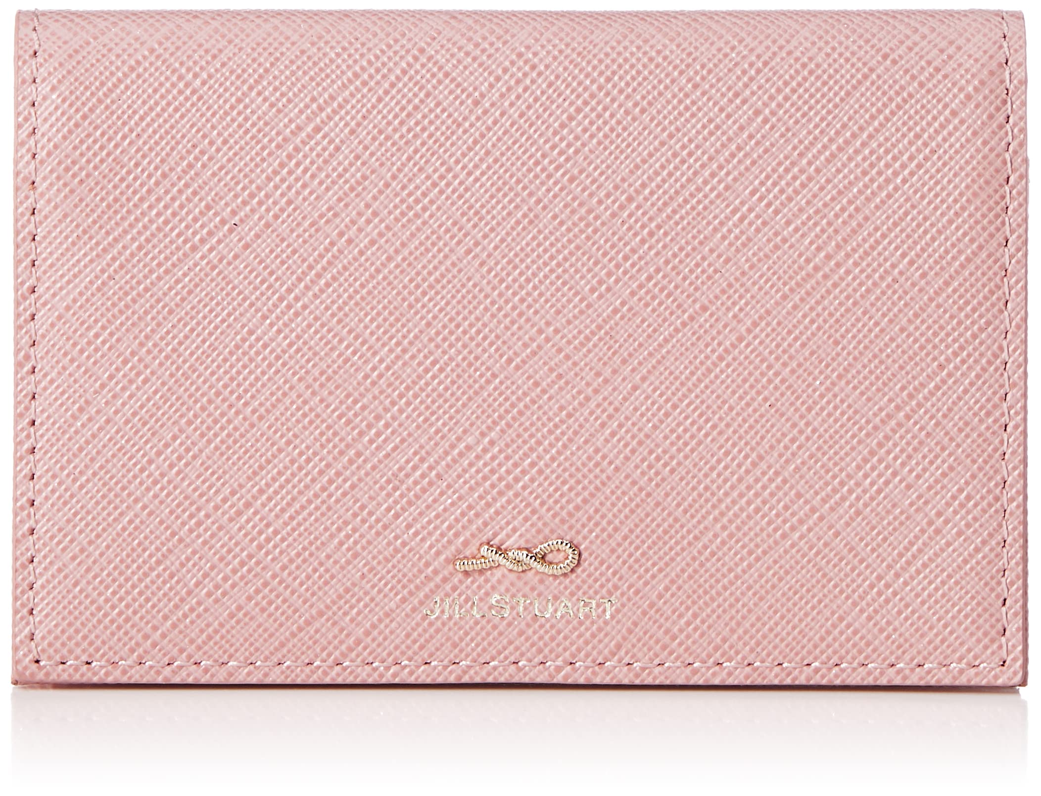 

Jill Stuart Slim Business Card Case, Cowhide Leather, Pink