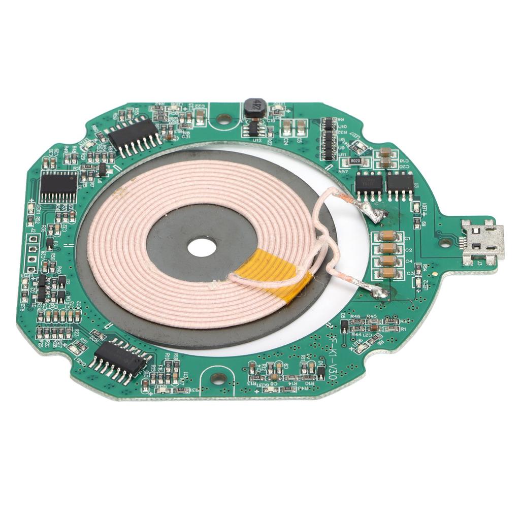 K1 Qi Беспроводное зарядное устройство Модуль Micro USB PCBA и Модуль передатчика катушки 9В‑1.67А