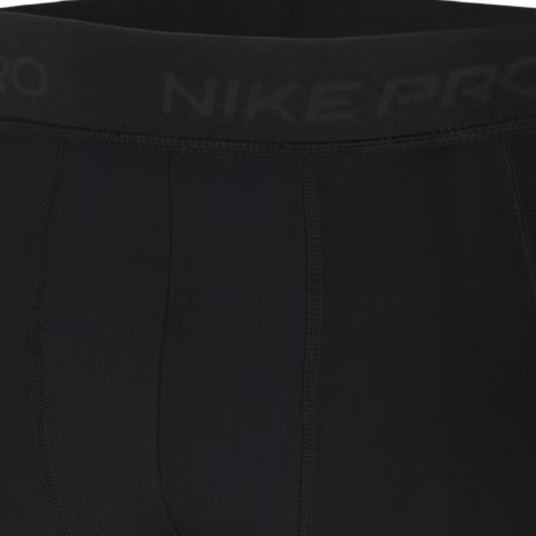 Nike Quick-Dry Training Tight Summer Breathable Knitted Shorts Kids Shorts Black FJ6820-010