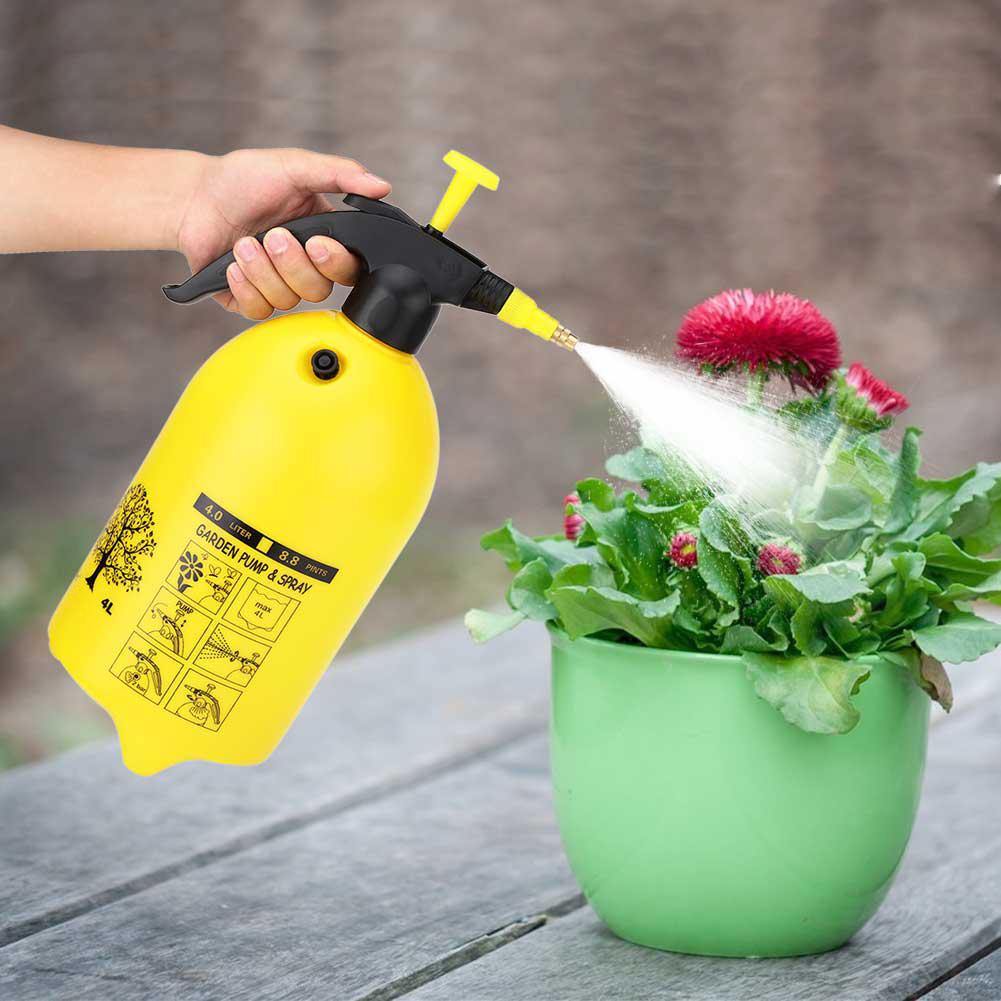 Spruzzatore Portatile a Pressione dell'Acqua Facile da Azionare Strumento per Innaffiare Piante Domestiche e da Giardino 2L