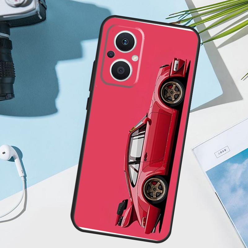 Japan Sports Car Jdm Drift Cover For OPPO Reno 11 Pro 10 12 13 14 14F 13F 12F 11F 7 8 Lite OPPO Find X6 X5 X8 Pro Case