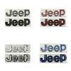 13.5X4cm Metal Car Front Trunk Side Emblem for Wrangler Tj Jk Jl Grand Cherokee Commander Renegade Liberty Compass Patriot