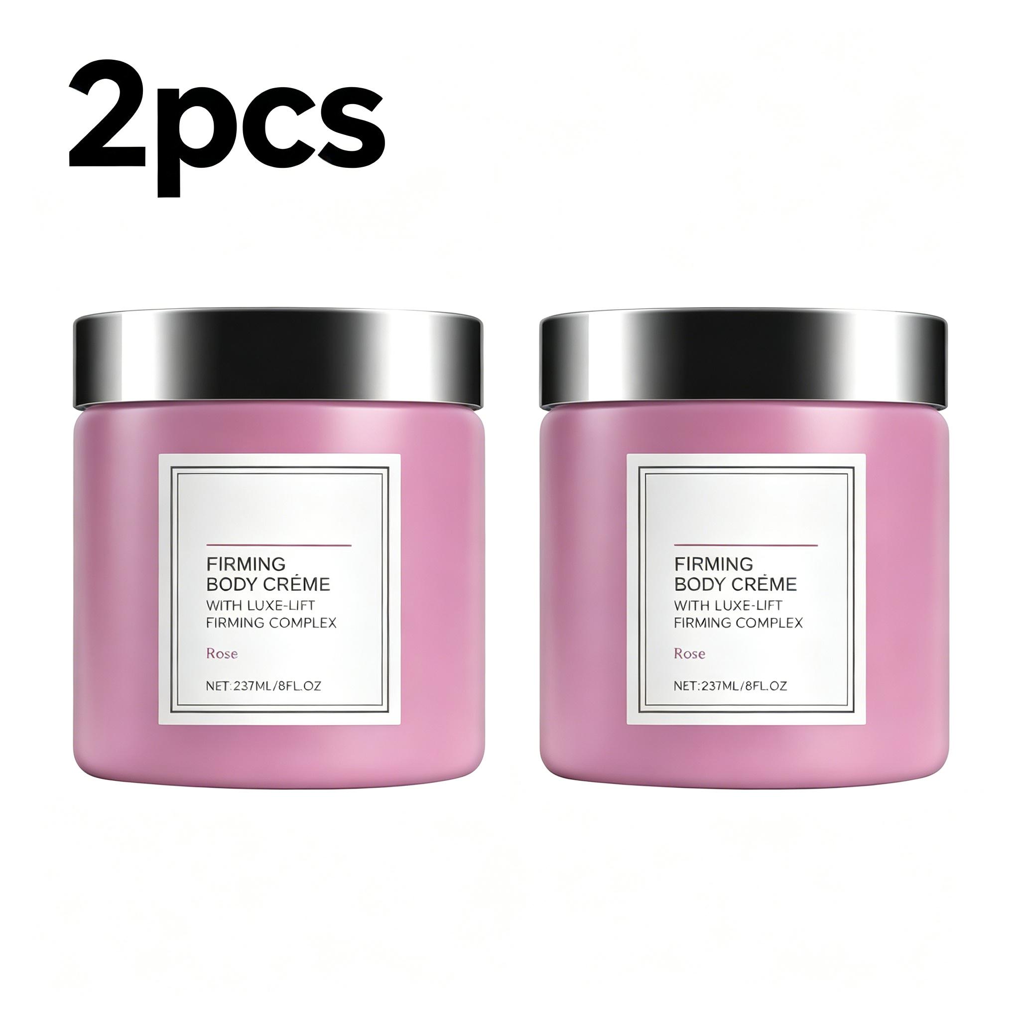 Feuchtigkeitsspendende Straffende Körpercreme Tiefenwirksam Feuchtigkeitsspendend Gleicht den Hautton aus Repariert die Hautbarriere Zieht leicht ein Nicht klebrige Hautpflege 237mlx2 pink