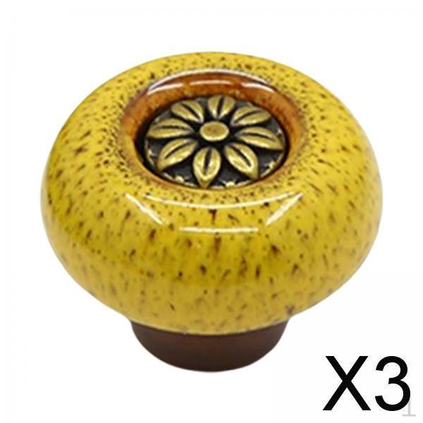 

3x Керамическая дверная ручка, ручки для шкафа, комода, мебельные ручки, фурнитура, ручки-скобы для ящиков