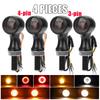 3 In 1 LED Turn Signal Light Indicator Taillight Brake Lamp Blinker for Cafe Racer Bobber Chopper Dyna Motorcycle Lights E24 12V