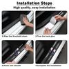 Cvbsy2 Car Door Pedal Protection Sticker Carbon Fiber Threshold Strip For BMW E46 M E90 E60 F10 E39 F30 E36 F20 E87 E90 E70 E91 E30 G30