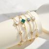 Fashion Bracelet Jewelry 925 Sterling Silver Clover Bracelet Chain for Women Charms Gold Plated  Bracelet