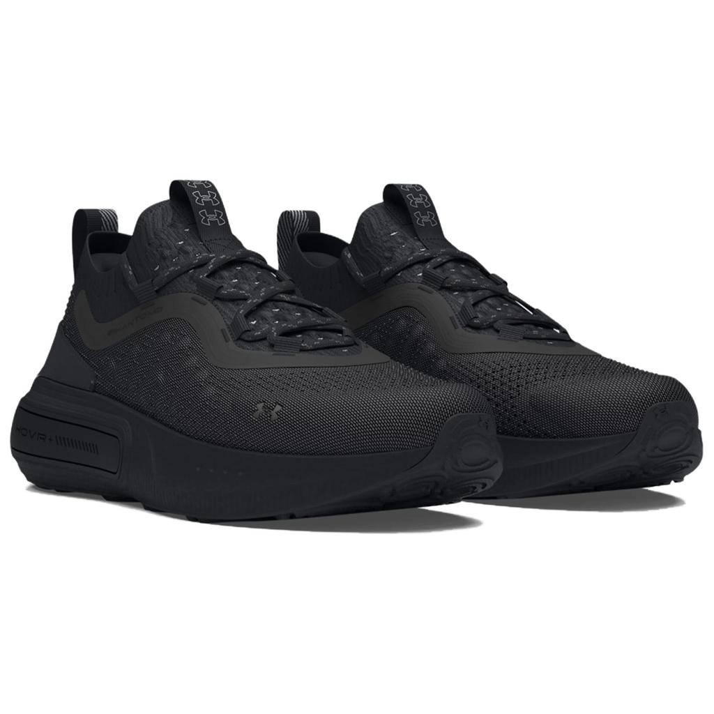 Under Armour Phantom 4 Reflect - Black Anthracite Unisex Sneakers Metallic-Silver 3027672-001