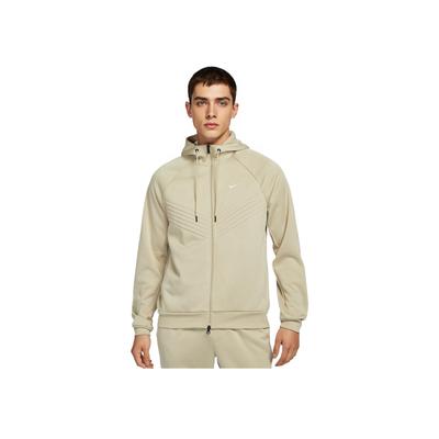 Therma-Fit Sphere Solid Color Raglan Hooded Long Sleeve Jacket Men Jackets Light-Apricot FZ1108251