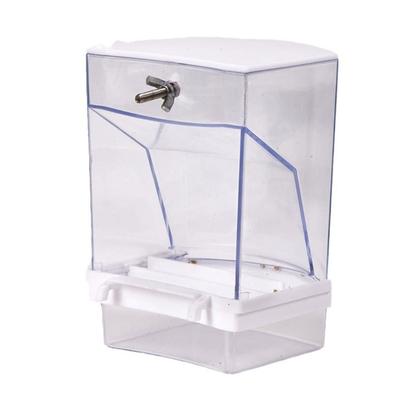 Automatic Parrots Feeder for Food Feeding Clear Pet Birds Anti-Spill Feeder Bird Food Bowl Pet Birds Feeding Supplies