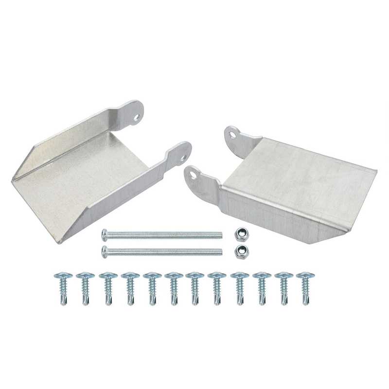 Kit de Soportes de Bisagra para Tapa de Repuesto de Cubierta de Almacenamiento Frontal de Aluminio Para Polaris Sportsman 450 570 850 2015 2016 2017