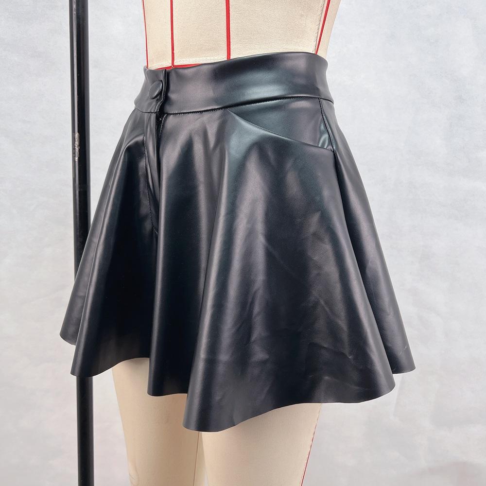 Women's Autumn and Winter High Waist Casual Short Skirt
