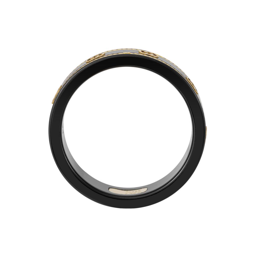 Gucci Icon 18k Ring mit ineinandergreifendem G Unisex 606826-I0H11-8029