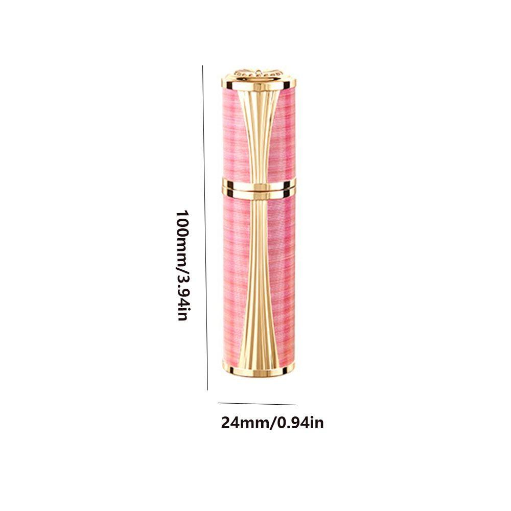 Samopompująca Skórzana Butelka z Rozpylaczem Wielokrotnego Użytku Drobna Mgiełka Butelka Napełniana od Dołu Szczelny Atomizer 5ml na Zapach