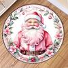 Weihnachten Weihnachtsmann Teppich für Zuhause Weihnachtsgeschenk Wohnzimmer Schlafzimmer Flur Fußmatte Weihnachtsdekoration Teppich