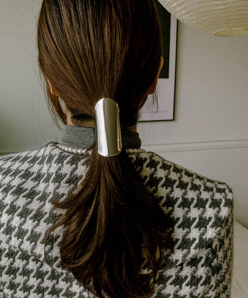 Sundaydiscoclub Low Hairpin Silver