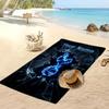 Tottenham Hotspur FC Personalized Printed Beach Towel Soccer Logo Support Custom Name Text Absorbent Towel For Sport Travel Special Gift