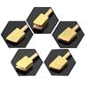 Electric Brass Solder Iron Tip for Leather Edge Burning Craft Press Sealing Machine Pyrography Tool