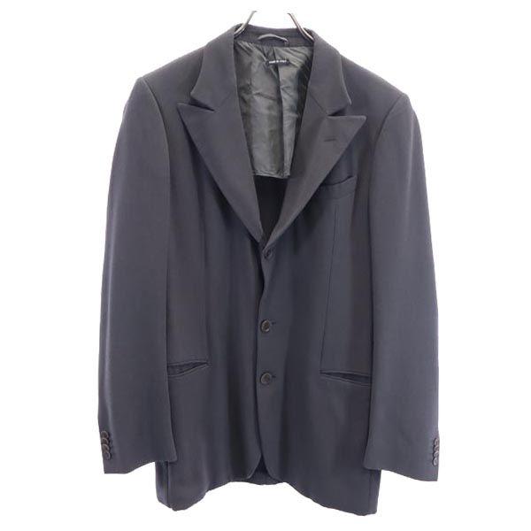 

GIORGIO ARMANI Сделано в Италии Шерстяная смесь приталенный пиджак серый Мужской Б/у