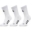 adidas Knee High Socks Men's 3 Pack White HT3452