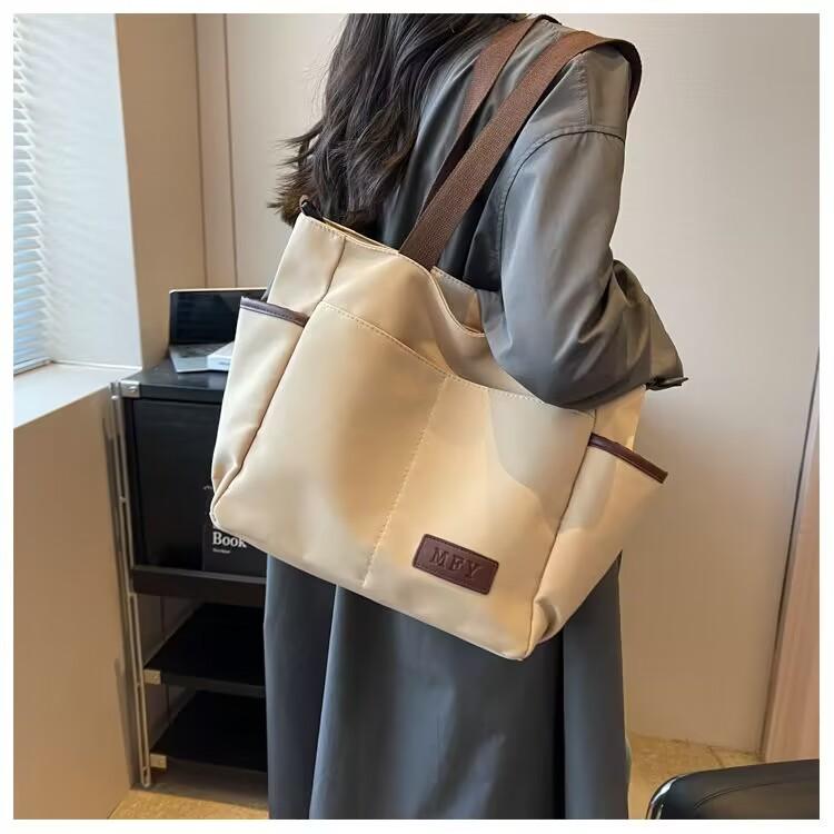 

Городская минималистская женская сумка большой вместимости, многофункциональная минималистская сумка через плечо на одно плечо, сумка-тоут на молнии