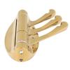 Clothes Hook Wall Mount 180 Degree Foldable Coat Hook Hanger for Home Bathroom Bedroom(ChromePlate )