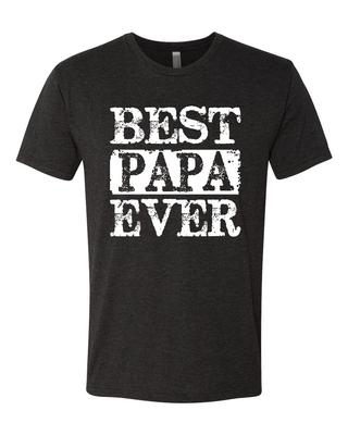 Bester Papa aller Zeiten Papa Ehemann Vatertag Geschenk Herren Premium Tri-Blend T-Shirt