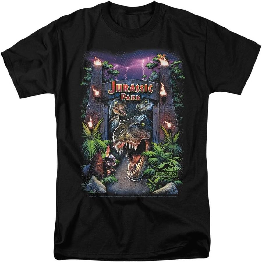 

Jurassic Park mens T-shirt XXXXXL чорний