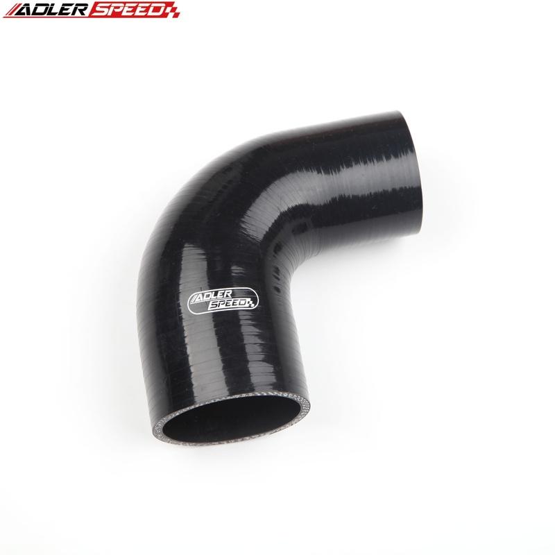 Universell ID 51mm 55mm 57mm 60mm 63mm 70mm 75mm 90 Grad Reduzierbogen Allgemein Silikon Kühlmittel Ladeluftkühler Schlauch Turbo Luftschlauch