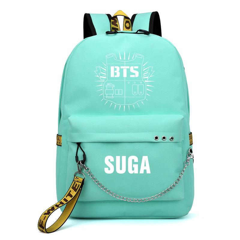 USB Backpack Bangtan Boys BTS Shoulder 