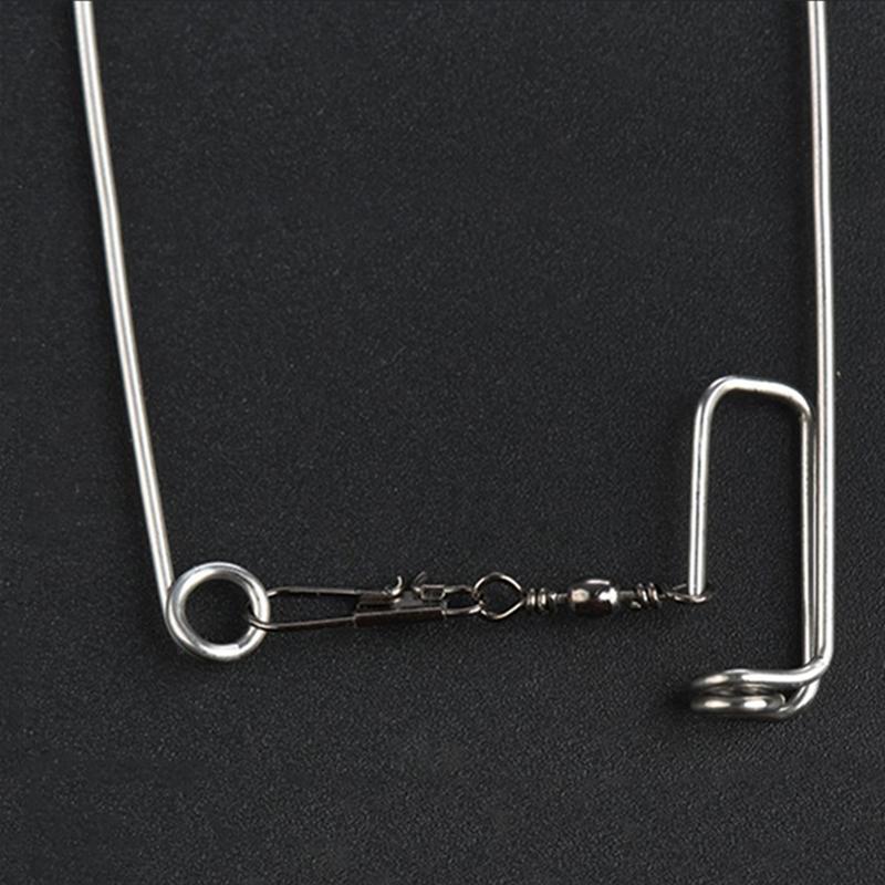 Αλιευτική Συσκευή Ελατηριωτός Γρήγορος Αγκίστρι Αγκίστρια Ψαρέματος για Τεμπέληδες Αυτόματης Αποβολής Παγίδες Δολώματος για Ψάρεμα στον Πάγο