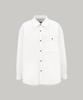 Ainpeullanjin Two-Way Neck Oversized Shirt (White)